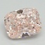 2.02 Ct. Fancy Intense Pink Cushion Lab Grown Diamond