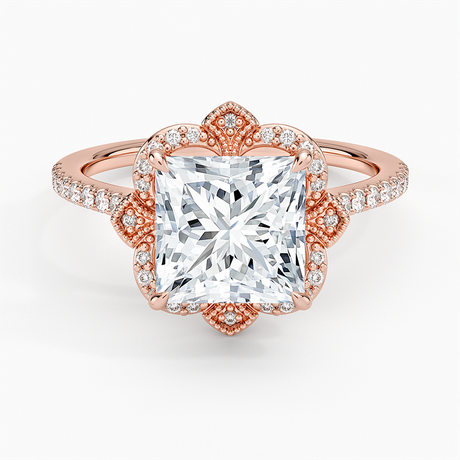 Reina Halo Diamond Ring - Brilliant Earth