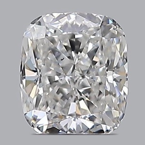 Cushion diamond — real photo