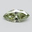1.00 Ct. Fancy Intense Green Marquise Lab Grown Diamond