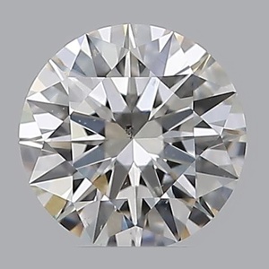 Round diamond — real photo