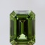 1.86 Ct. Fancy Vivid  Green Emerald Lab Grown Diamond