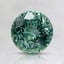 6.7mm Unheated Teal Round Montana Sapphire