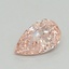 0.53 Ct. Fancy Intense Pink Pear Lab Grown Diamond
