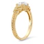 The Moxie Ring, smalltop view on a hand