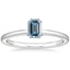 18K White Gold Sora Diamond Ring, smalltop view