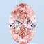 1.02 Ct. Fancy Pink Oval Lab Grown Diamond