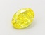 1.00 Ct. Fancy Vivid  Yellow Oval Lab Grown Diamond