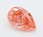 2.08 Ct. Fancy Vivid  Pink Pear Lab Grown Diamond
