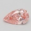 0.60 Ct. Fancy Intense Pink Pear Lab Grown Diamond