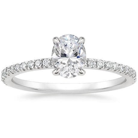 18K White Gold Luxe Viviana Diamond Bridal Set (1/2 ct. tw.)