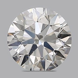 Round diamond — real photo