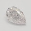 0.45 Ct. Faint Pink Pear Diamond