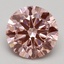3.00 Ct. Fancy Intense Pink Round Lab Grown Diamond