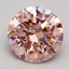 3.00 Ct. Fancy Intense Pink Round Lab Grown Diamond