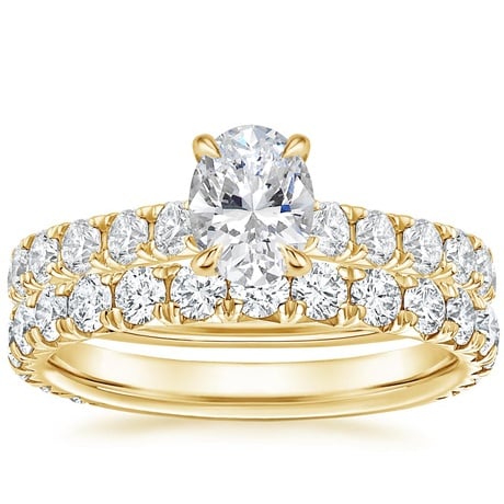 18K Yellow Gold Luxe Anthology Diamond Bridal Set