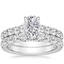 18KW Moissanite Anthology Bridal Set (1 1/5 ct. tw.), smalltop view