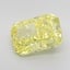 3.82 Ct. Fancy Intense Yellow Radiant Lab Grown Diamond