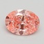 1.81 Ct. Fancy Vivid Pink Oval Lab Grown Diamond