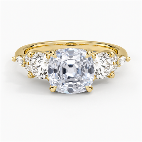 Luxe Nadia Three Stone Diamond Ring