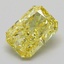 3.10 Ct. Fancy Intense Yellow Radiant Lab Grown Diamond