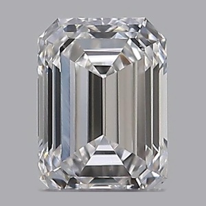 Emerald diamond — real photo