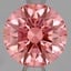 1.08 Ct. Fancy Vivid Pink Round Lab Grown Diamond