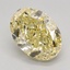 2.16 Ct. Fancy Intense Yellow Oval Lab Grown Diamond