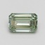 1.02 Ct. Fancy Intense Green Emerald Lab Grown Diamond