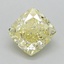1.00 Ct. Fancy Yellow Cushion Diamond