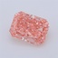 1.01 Ct. Fancy Vivid Pink Radiant Lab Grown Diamond