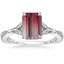 Platinum Zinnia Diamond Ring (1/3 ct. tw.), smalltop view