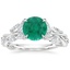 18K White Gold Secret Garden Diamond Ring (1/2 ct. tw.), smalltop view