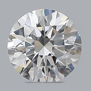 Round diamond — real photo