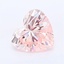 1.05 Ct. Fancy Pink Heart Lab Grown Diamond