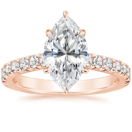 14K Rose Gold Sienna Diamond Bridal Set (7/8 ct. tw.)
