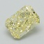 1.06 Ct. Fancy Intense Yellow Radiant Lab Grown Diamond