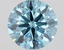 1.51 Ct. Fancy Vivid Blue Round Lab Grown Diamond
