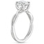Platinum Ayla Ring, smallside view