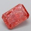 3.70 Ct. Fancy Vivid Pink Radiant Lab Grown Diamond