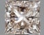 2.40 Ct. Fancy Light Brown Pink Princess Lab Grown Diamond