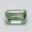 0.70 Ct. Fancy Intense Green Emerald Lab Grown Diamond