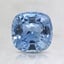 6.6x6.4mm Blue Cushion Sapphire