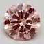 2.70 Ct. Fancy Intense Pink Round Lab Grown Diamond