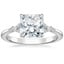 Platinum Nadia Diamond Ring, smalltop view