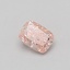 0.82 Ct. Fancy Vivid Pink Cushion Lab Grown Diamond