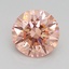 1.75 Ct. Fancy Intense Pink Round Lab Grown Diamond