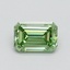 0.60 Ct. Fancy Vivid Green Emerald Lab Grown Diamond