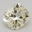 1.59 Ct. Fancy Light Yellow Cushion Lab Grown Diamond