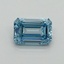 1.04 Ct. Fancy Vivid Blue Emerald Lab Grown Diamond